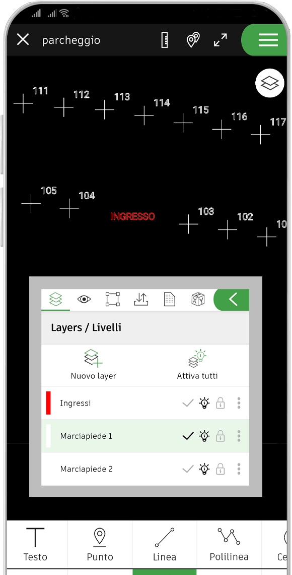 TPad Interface